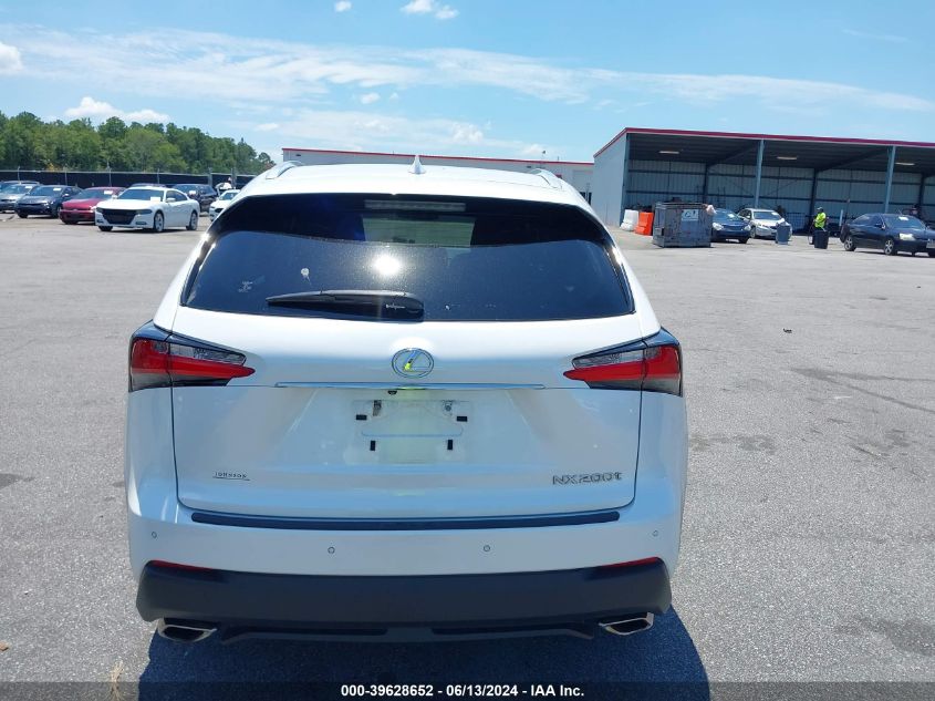 2016 Lexus Nx 200T VIN: JTJYARBZ0G2039098 Lot: 39628652