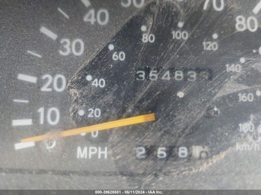 1997 Toyota Tacoma Base V6 VIN: 4TAVN52N8VZ320209 Lot: 39628651