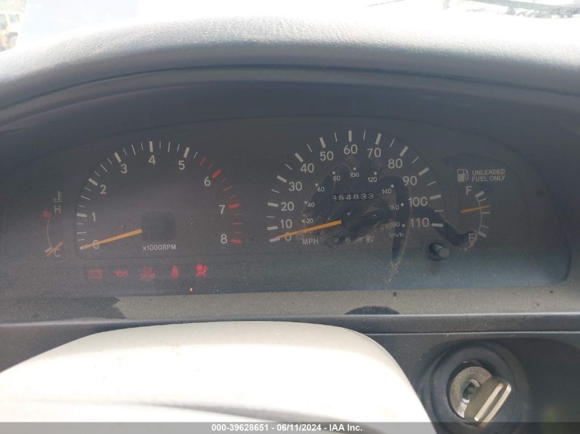 1997 Toyota Tacoma Base V6 VIN: 4TAVN52N8VZ320209 Lot: 39628651