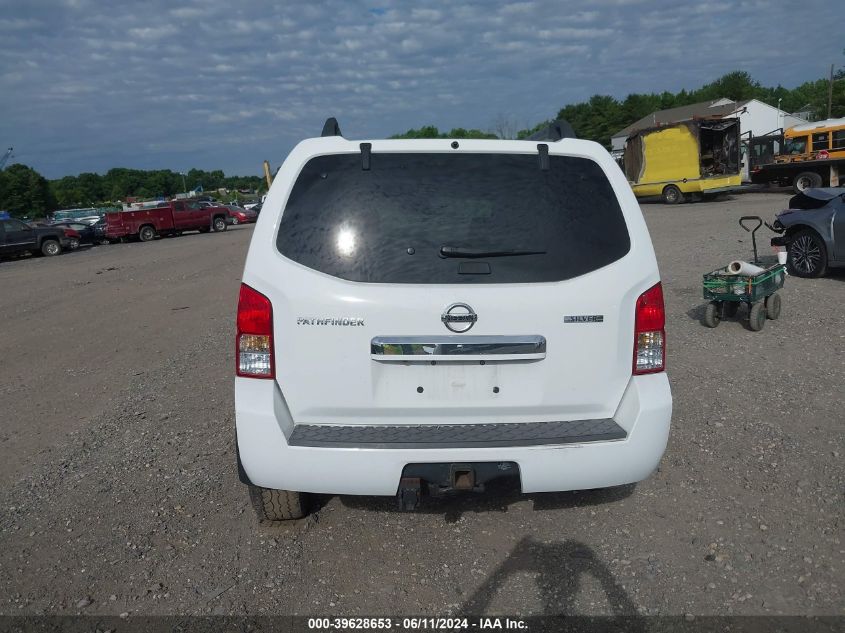 2011 Nissan Pathfinder Silver VIN: 5N1AR1NB4BC604920 Lot: 39628653