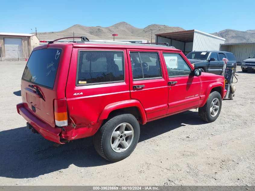 1998 Jeep Cherokee Classic/Sport VIN: 1J4FJ68S8WL195721 Lot: 39628669