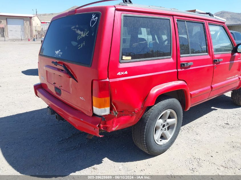 1998 Jeep Cherokee Classic/Sport VIN: 1J4FJ68S8WL195721 Lot: 39628669