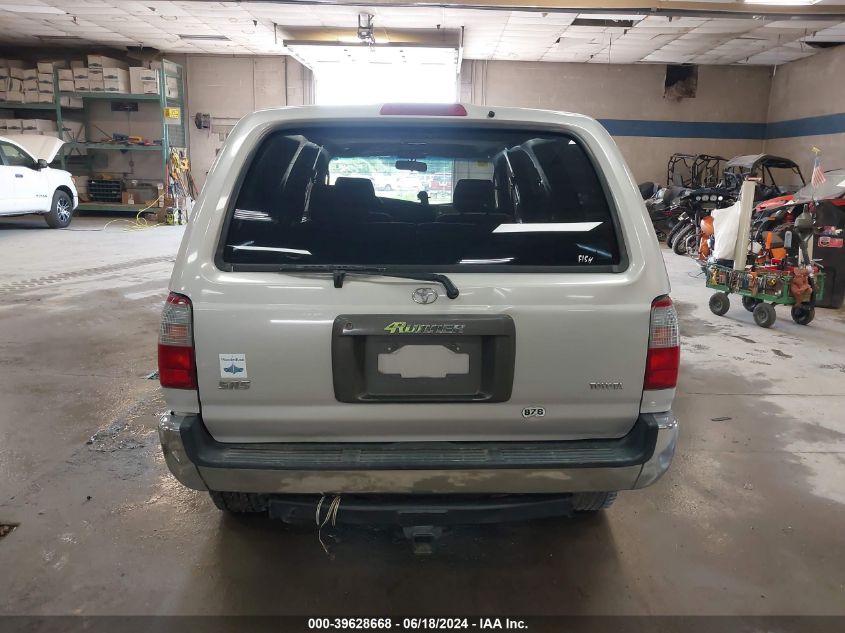 1997 Toyota 4Runner Sr5 V6 VIN: JT3HN86R7V0063102 Lot: 39628668