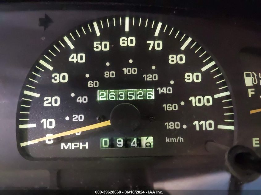 1997 Toyota 4Runner Sr5 V6 VIN: JT3HN86R7V0063102 Lot: 39628668