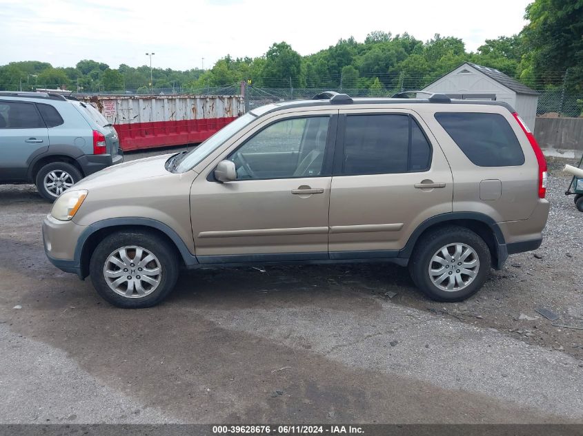 2006 Honda Cr-V Se VIN: JHLRD78976C024880 Lot: 39628676