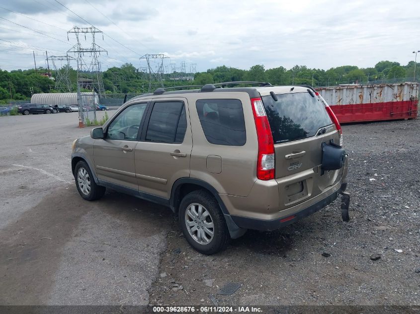 2006 Honda Cr-V Se VIN: JHLRD78976C024880 Lot: 39628676