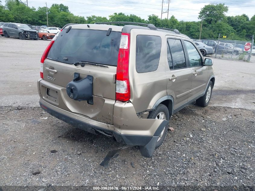 2006 Honda Cr-V Se VIN: JHLRD78976C024880 Lot: 39628676