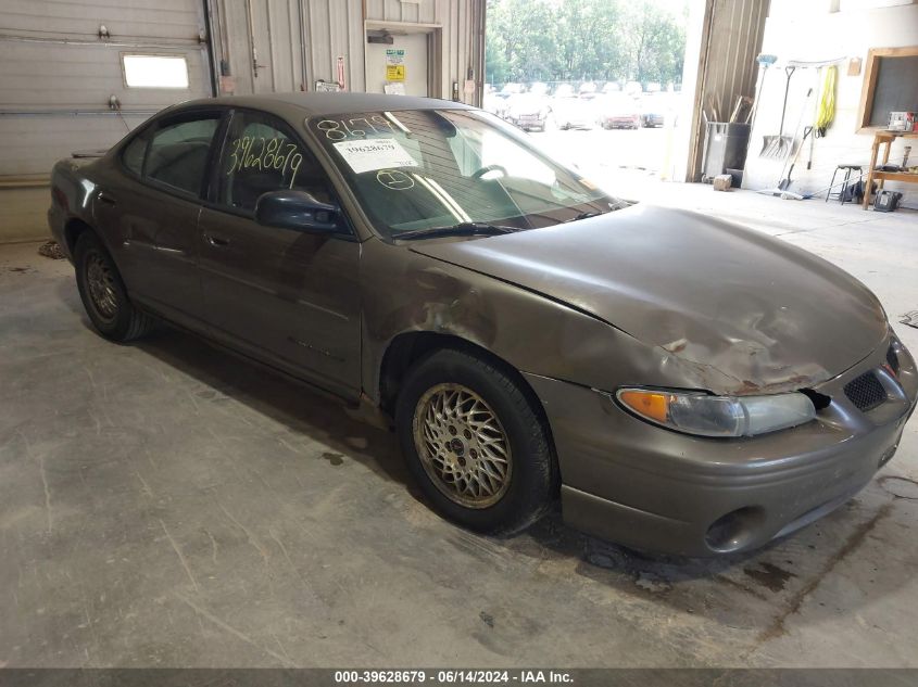 2000 Pontiac Grand Prix Se VIN: 1G2WK52J4YF346587 Lot: 39628679