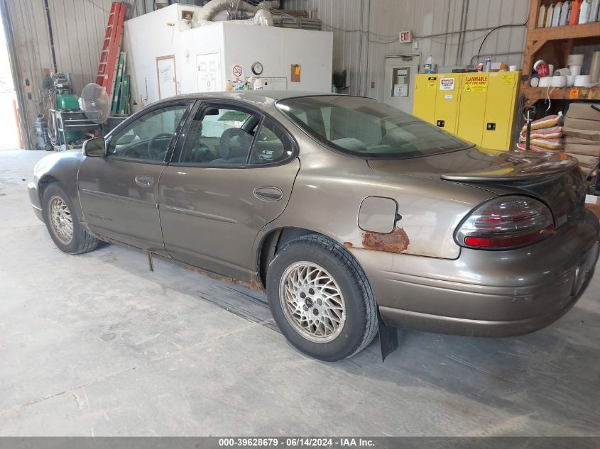 2000 Pontiac Grand Prix Se VIN: 1G2WK52J4YF346587 Lot: 39628679