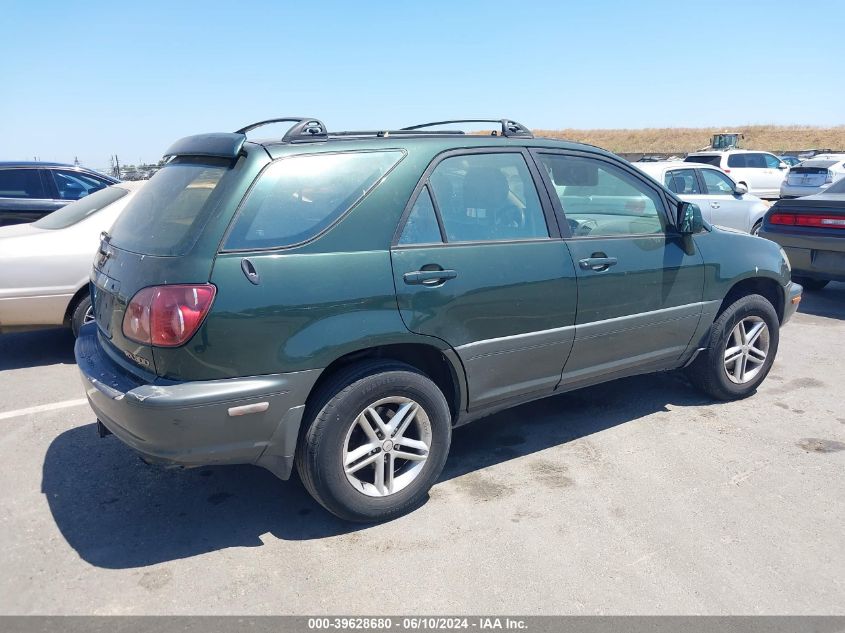 1999 Lexus Rx 300 VIN: JT6HF10U0X0017070 Lot: 39628680