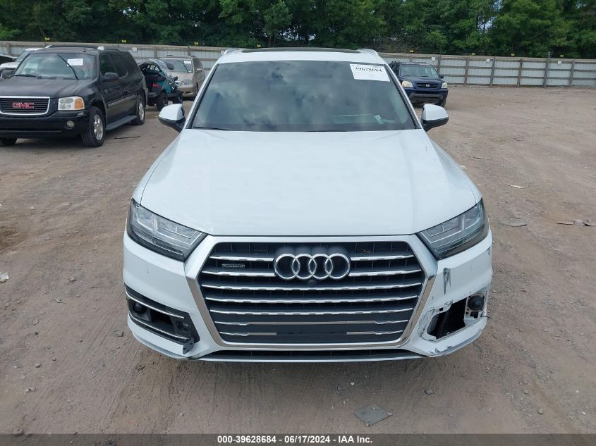 2018 Audi Q7 3.0T Premium VIN: WA1VAAF71JD021960 Lot: 39628684