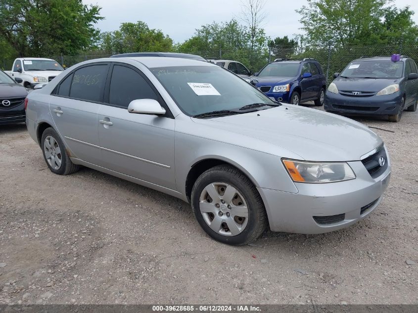 2006 Hyundai Sonata Gl VIN: KMHET46C56A083686 Lot: 39628685