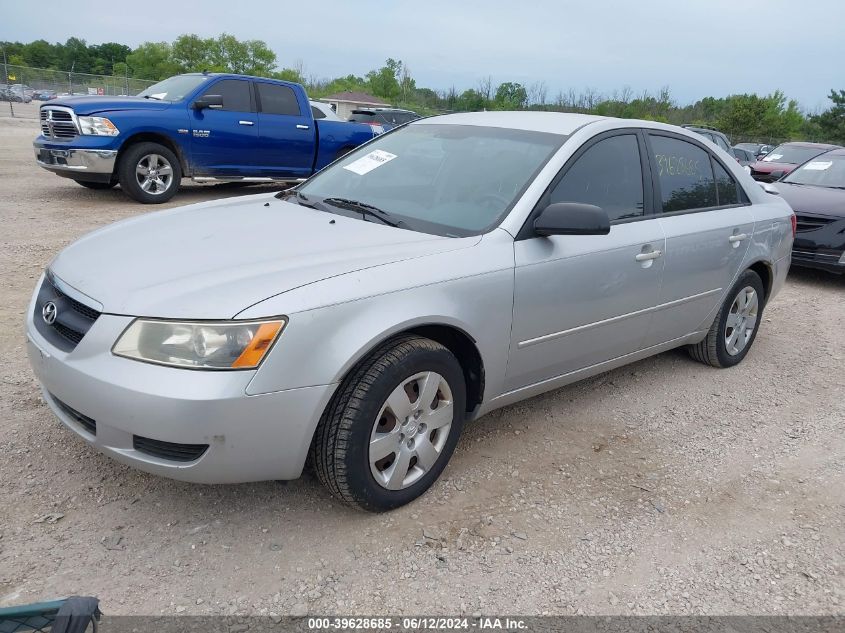 2006 Hyundai Sonata Gl VIN: KMHET46C56A083686 Lot: 39628685