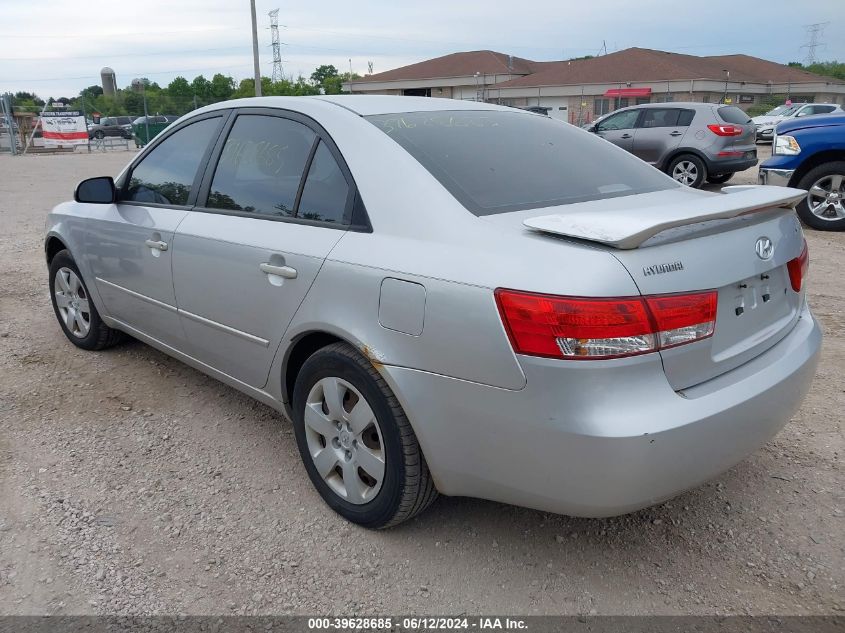 2006 Hyundai Sonata Gl VIN: KMHET46C56A083686 Lot: 39628685