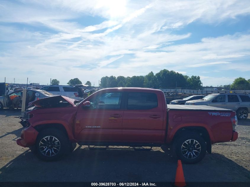 2021 Toyota Tacoma Trd Sport VIN: 3TMCZ5AN1MM430665 Lot: 39628703