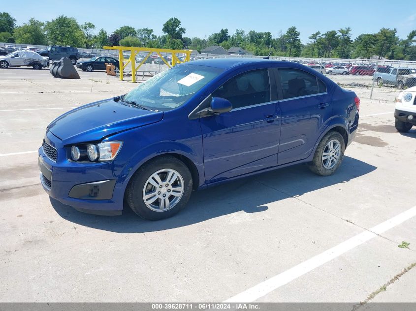 2014 Chevrolet Sonic Lt Auto VIN: 1G1JC5SH4E4208869 Lot: 39628711