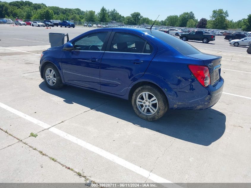 2014 Chevrolet Sonic Lt Auto VIN: 1G1JC5SH4E4208869 Lot: 39628711