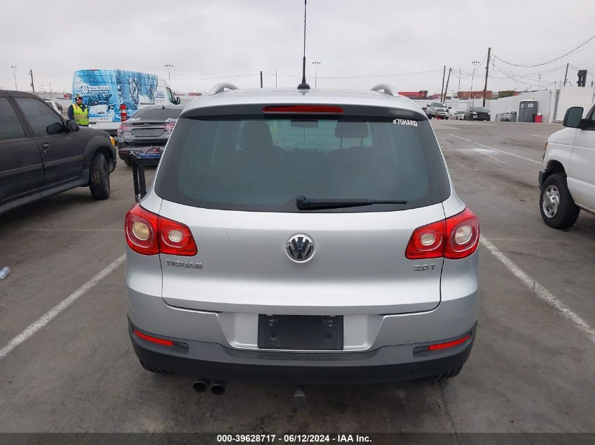 2011 Volkswagen Tiguan Sel VIN: WVGAV7AX0BW561305 Lot: 39628717