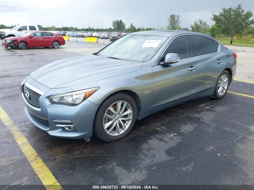 JN1CV7AP6GM202835 | 2016 INFINITI Q50