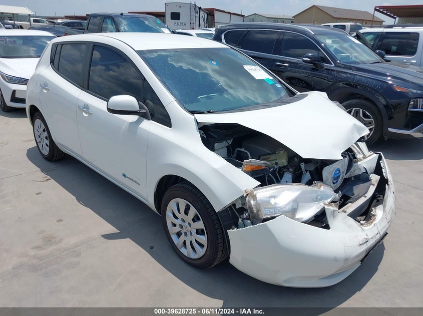 2015 Nissan Leaf S VIN: 1N4AZ0CP9FC314357 Lot: 39628725