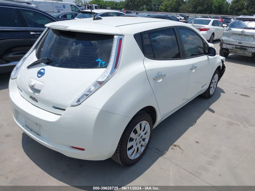 2015 Nissan Leaf S VIN: 1N4AZ0CP9FC314357 Lot: 39628725