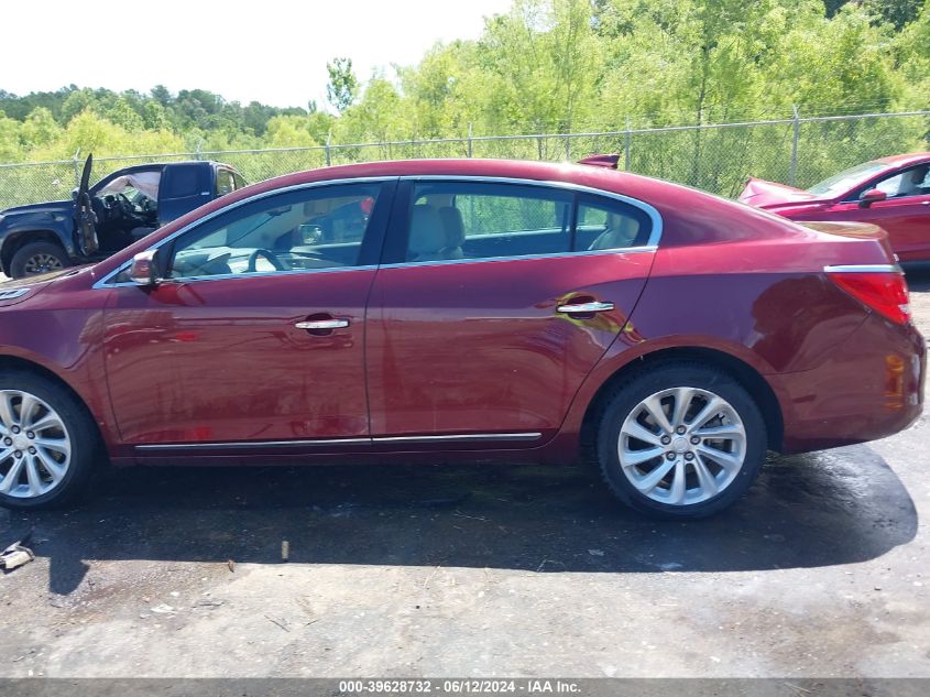 2016 Buick Lacrosse Leather VIN: 1G4GB5G39GF125104 Lot: 39628732