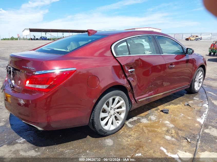 2016 Buick Lacrosse Leather VIN: 1G4GB5G39GF125104 Lot: 39628732