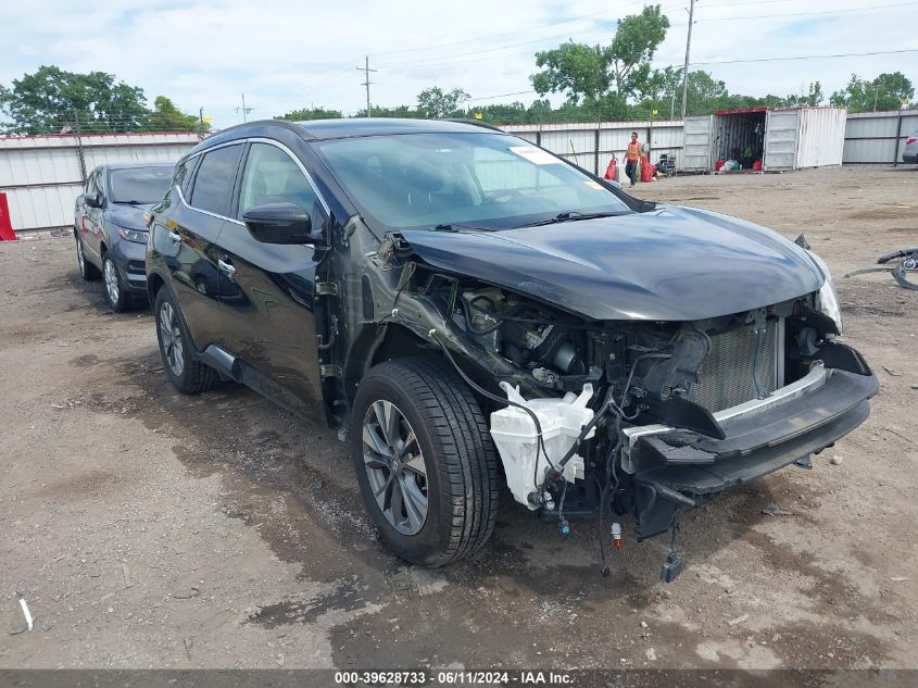 2018 Nissan Murano Sv VIN: 5N1AZ2MHXJN119602 Lot: 39628733