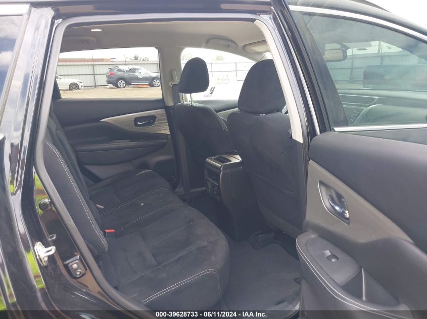 2018 Nissan Murano Sv VIN: 5N1AZ2MHXJN119602 Lot: 39628733