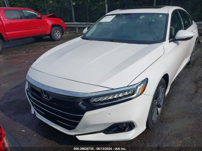 2021 Honda Accord Ex-L VIN: 1HGCV1F52MA025149 Lot: 39628735