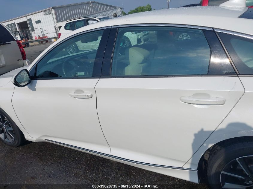 2021 Honda Accord Ex-L VIN: 1HGCV1F52MA025149 Lot: 39628735