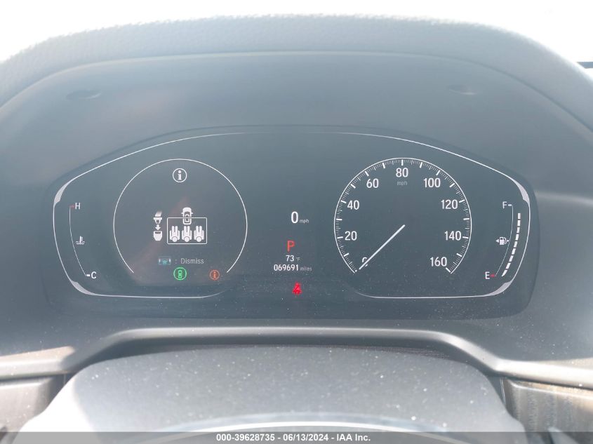 2021 Honda Accord Ex-L VIN: 1HGCV1F52MA025149 Lot: 39628735