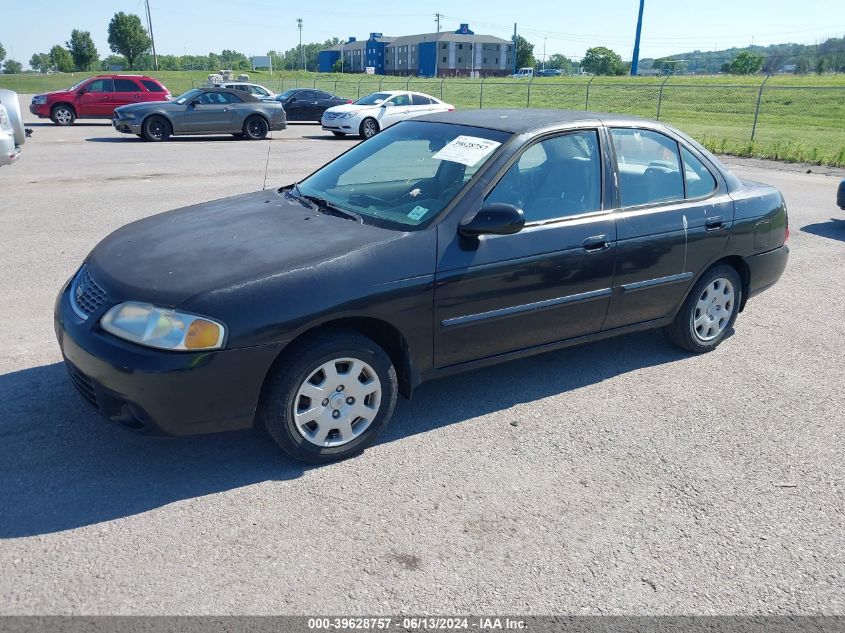 2002 Nissan Sentra Gxe VIN: 3N1CB51D92L690488 Lot: 39628757