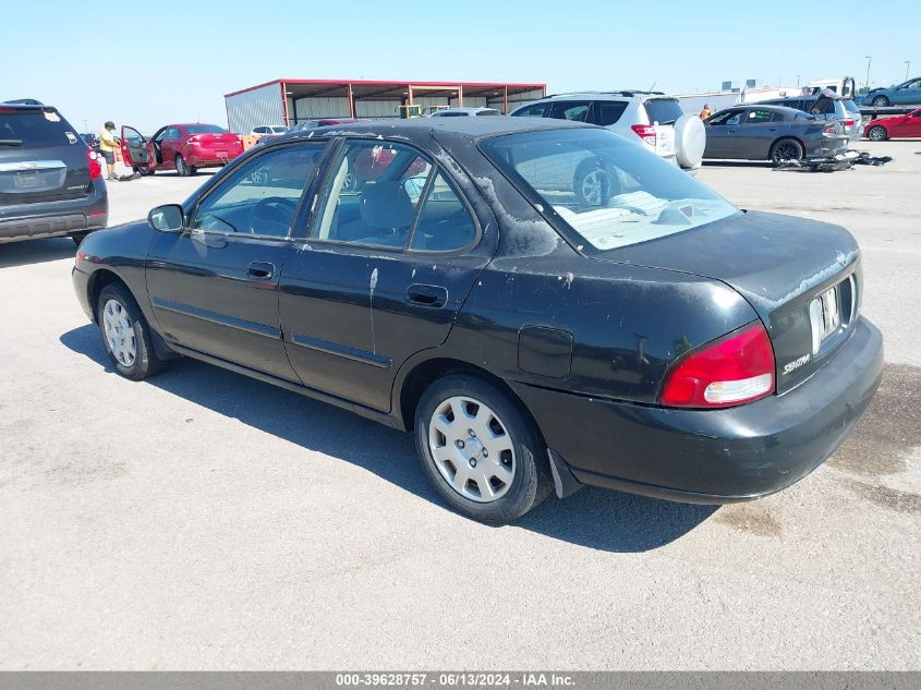 2002 Nissan Sentra Gxe VIN: 3N1CB51D92L690488 Lot: 39628757