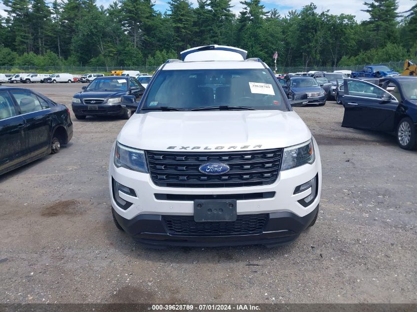 2017 Ford Explorer Sport VIN: 1FM5K8GT9HGC84046 Lot: 39628789