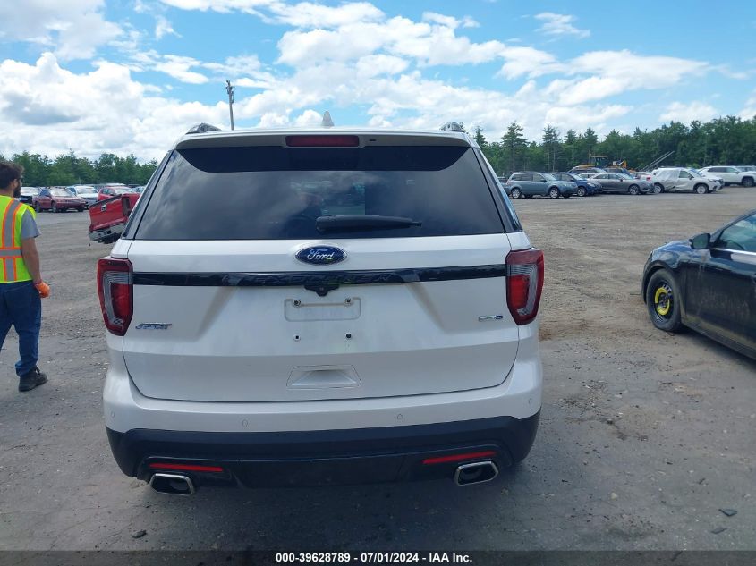 2017 Ford Explorer Sport VIN: 1FM5K8GT9HGC84046 Lot: 39628789