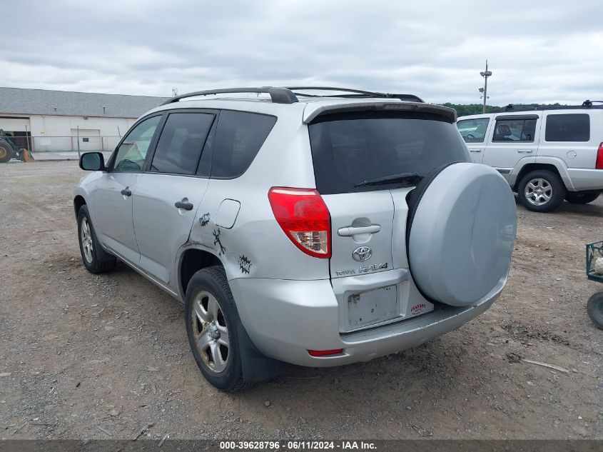 2007 Toyota Rav4 VIN: JTMBD33VX76029986 Lot: 39628796