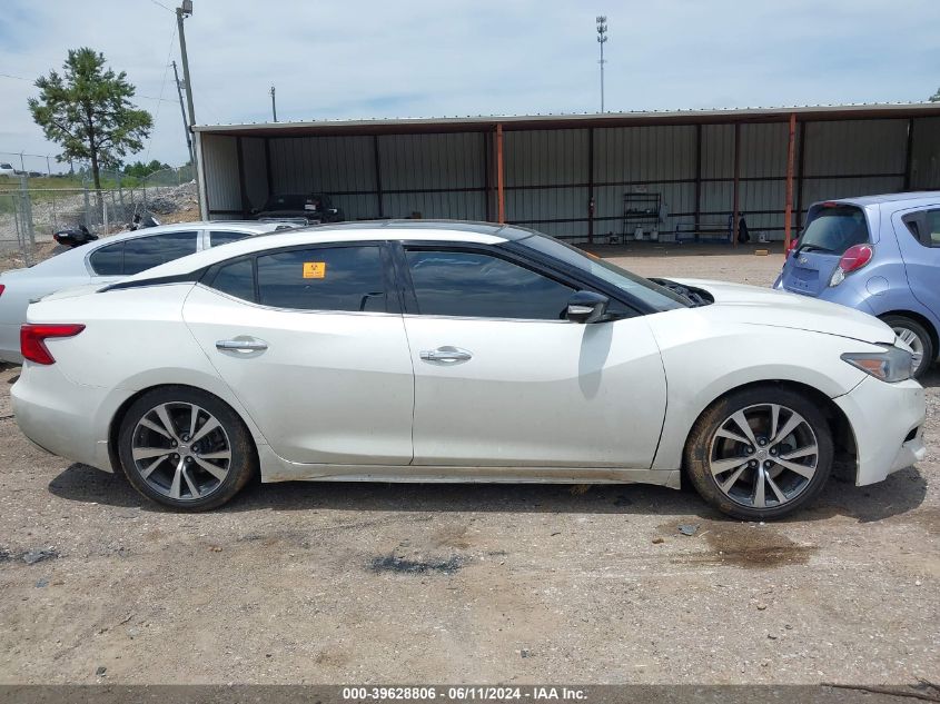 2017 Nissan Maxima 3.5 Platinum VIN: 1N4AA6AP4HC424054 Lot: 39628806