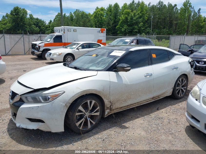 2017 Nissan Maxima 3.5 Platinum VIN: 1N4AA6AP4HC424054 Lot: 39628806