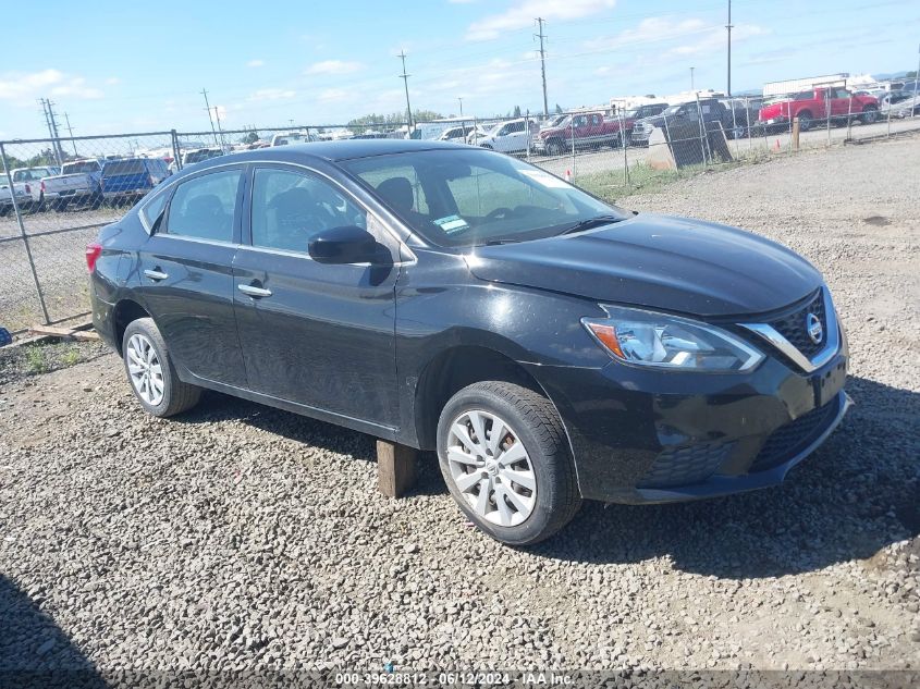 2016 Nissan Sentra Fe+ S/S/Sl/Sr/Sv VIN: 3N1AB7AP1GY291596 Lot: 39628812