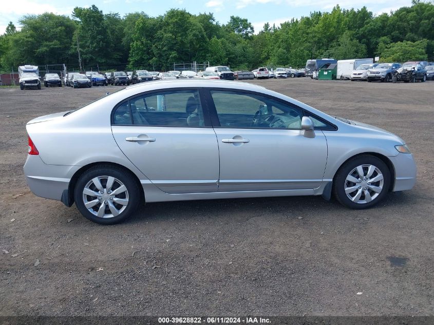 2009 Honda Civic Lx VIN: 2HGFA165X9H536058 Lot: 39628822