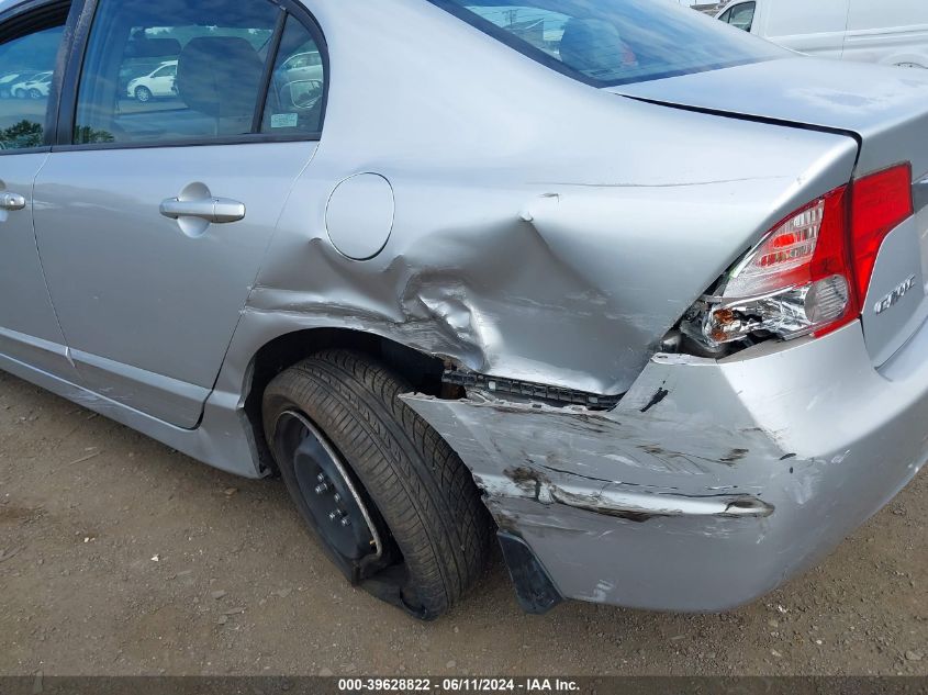 2009 Honda Civic Lx VIN: 2HGFA165X9H536058 Lot: 39628822