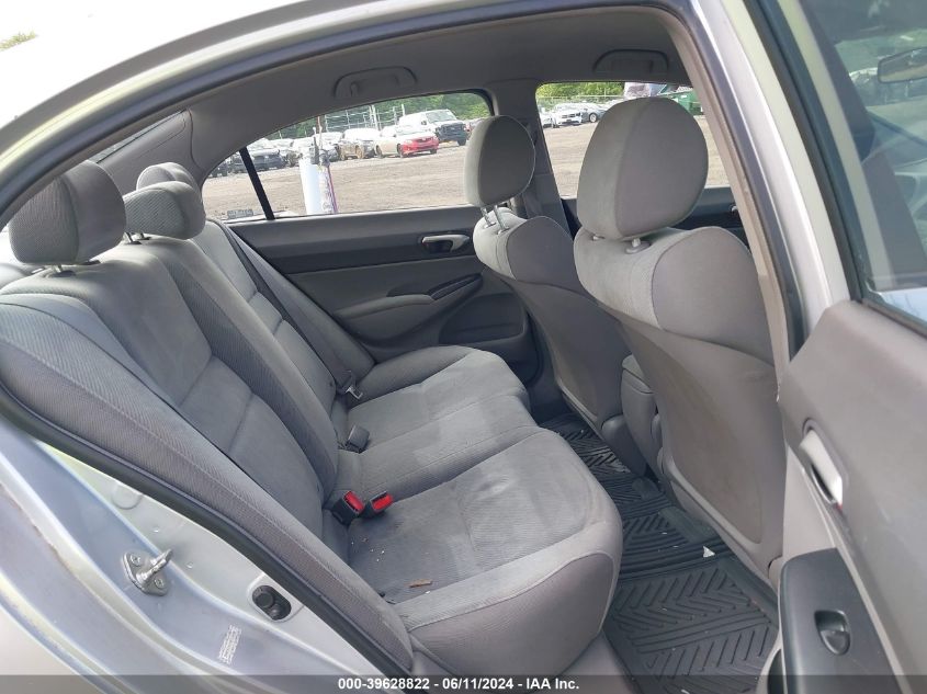 2009 Honda Civic Lx VIN: 2HGFA165X9H536058 Lot: 39628822