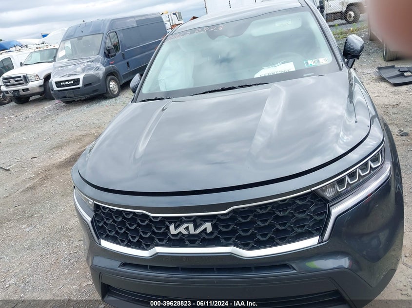 2023 Kia Sorento Lx VIN: 5XYRGDLC3PG214422 Lot: 39628823