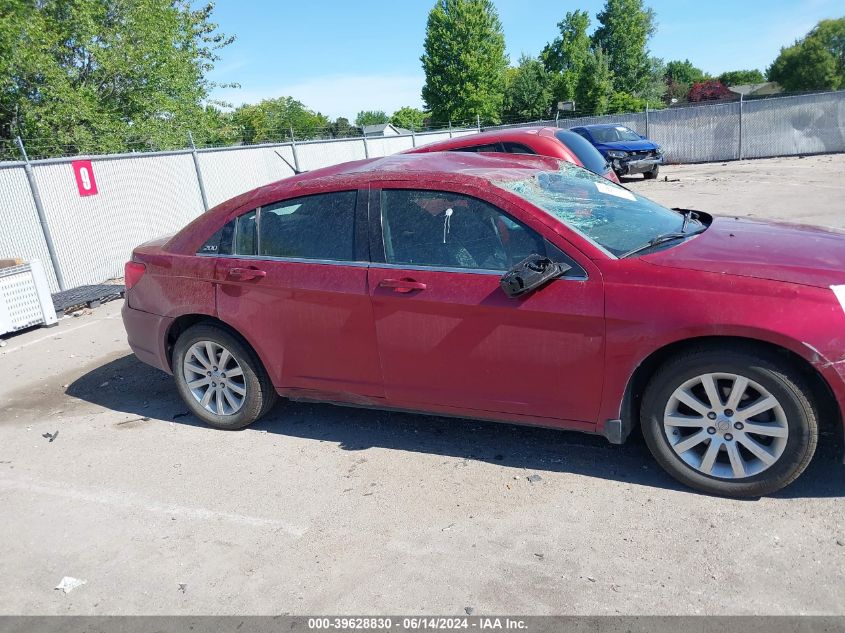 2013 Chrysler 200 Touring VIN: 16366BBB2DN763312 Lot: 39628830