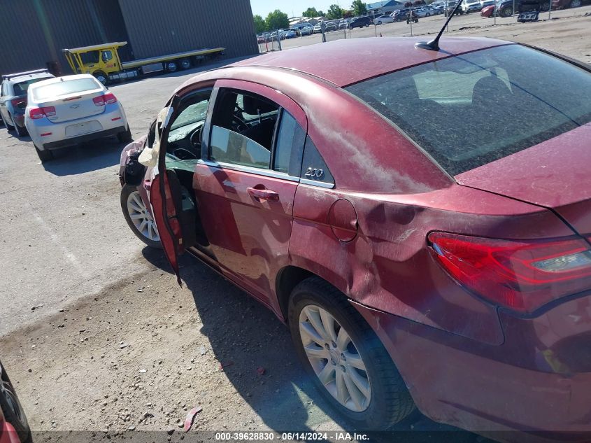 2013 Chrysler 200 Touring VIN: 16366BBB2DN763312 Lot: 39628830