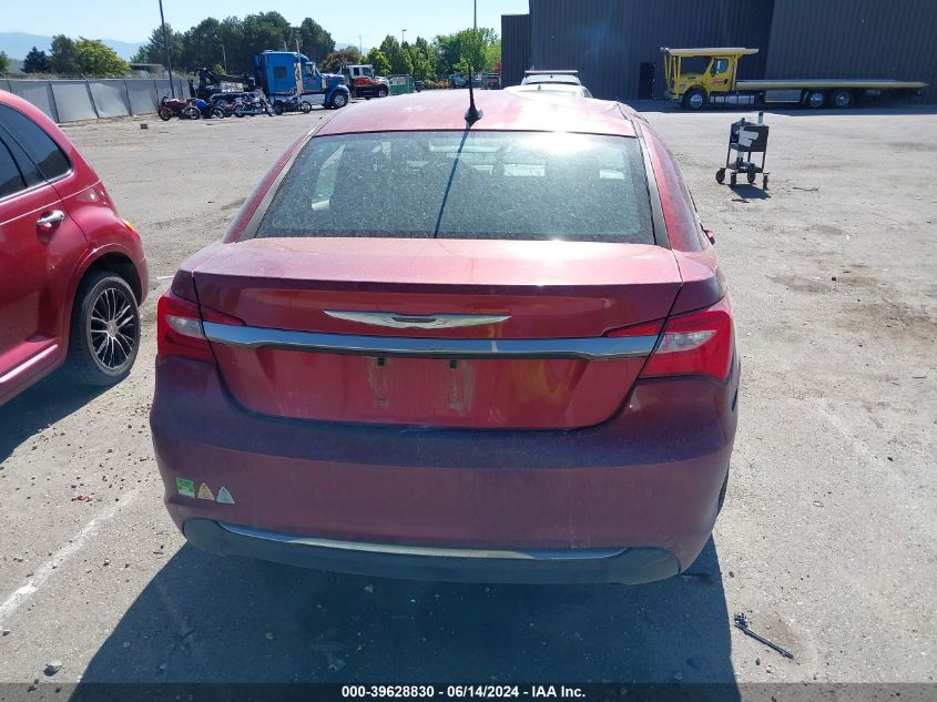 2013 Chrysler 200 Touring VIN: 16366BBB2DN763312 Lot: 39628830