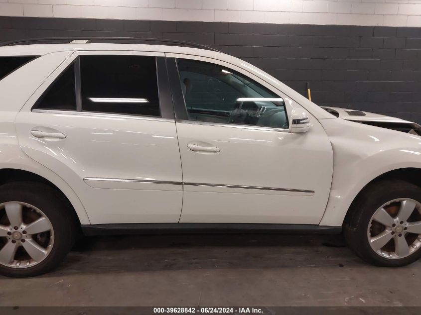 2011 Mercedes-Benz Ml 350 4Matic VIN: 4JGBB8GB6BA670850 Lot: 39628842