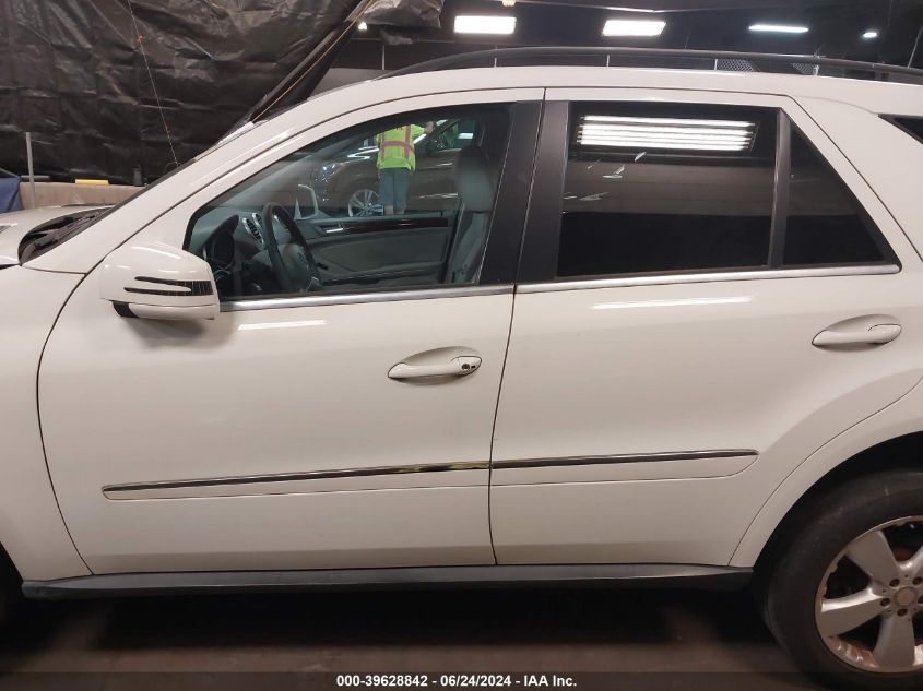 2011 Mercedes-Benz Ml 350 4Matic VIN: 4JGBB8GB6BA670850 Lot: 39628842
