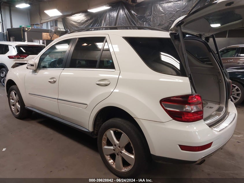 2011 Mercedes-Benz Ml 350 4Matic VIN: 4JGBB8GB6BA670850 Lot: 39628842